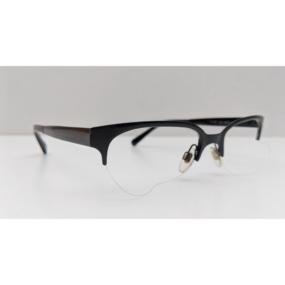 🕶️Made in Italy! Burberry B1253 1180 Eyeglasses 52/18 140 /KAE418🕶️​ - Picture 3 of 9